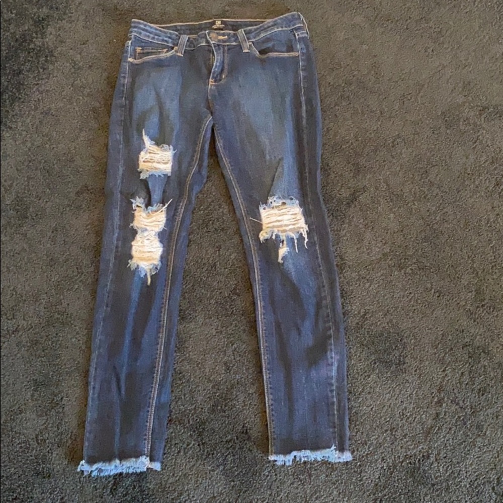 Just Black Skinny Jeans Size 28